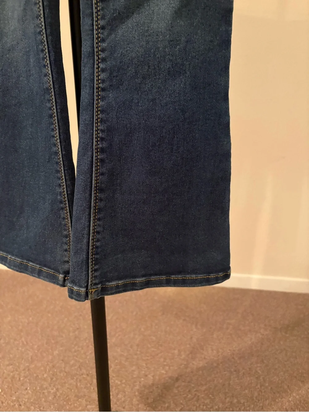 wonder nation Girl’s Dark Blue Flare Jeans for Kids 7/8